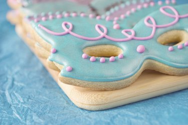 Masquerade Mask Cookies