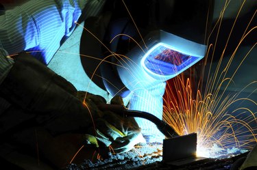 welding sparks