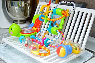 how to disinfect baby toys with a home remedy