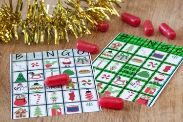 Let's play Christmas bingo!