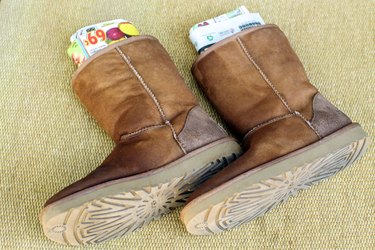 Water cheap damaged uggs