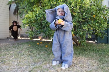 Sew this elephant costume for yourself or a child of any size!
