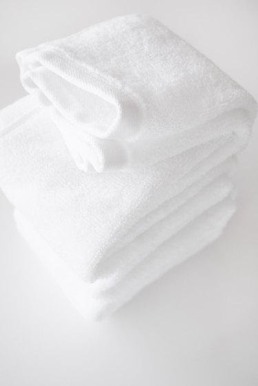 Fold the towel.