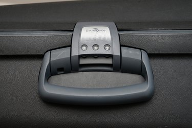 American tourister cheap suitcase lock reset