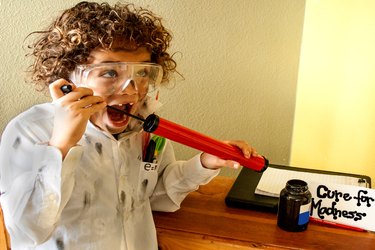 Scientist lab coat hot sale costume child