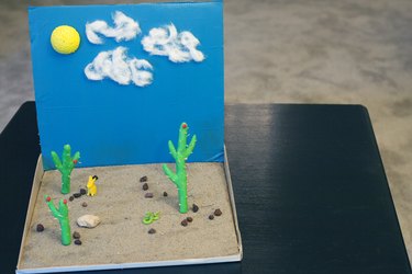 How to Make a Rainforest Diorama From a Shoebox | eHow