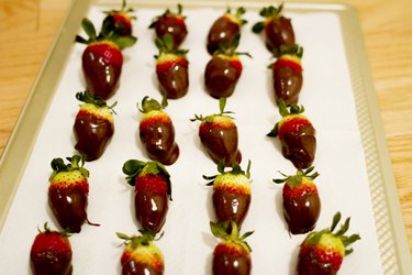 Chocolate dipped strawberries