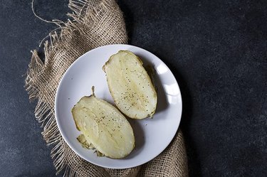 baked potato halves