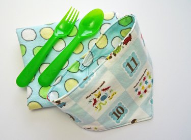 Baby Bib Sewing Project