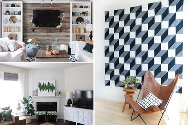 Ideas for Decorating a Large Wall