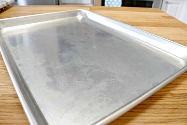 how to get burned food off baking pans naturally