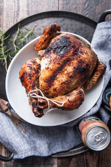 Grilled Beer Can Chicken Recipe