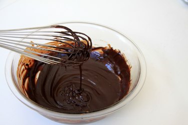 thickening chocolate chip mixture