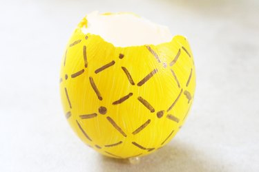 Draw pineapple patterm