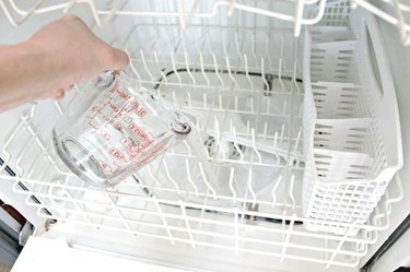 How to clean inside a dishwasher