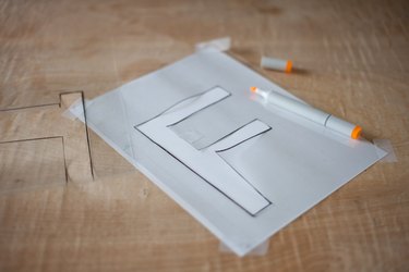 How to Make Large Alphabet Stencils