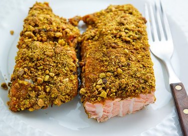 Pistachio Crusted Salmon Recipe