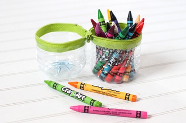 How to make Cute Homemade Clear Pencil Case without hotglue & zipper / diy  homemade Pencil case 