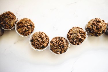 Store the muffins in an airtight container.