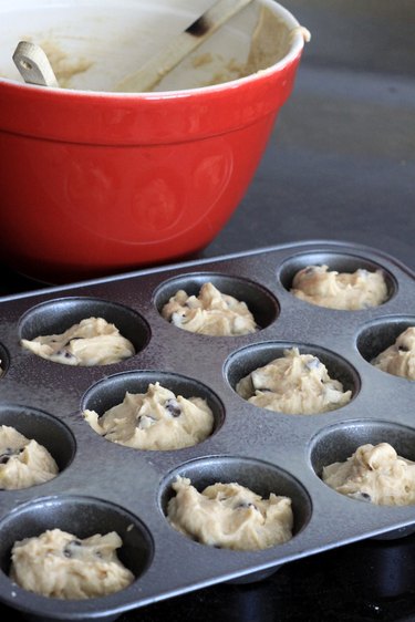 unbaked muffins