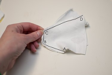 Sew the other side face to the top.