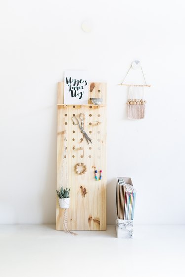 How to Make Your Own Peg Board