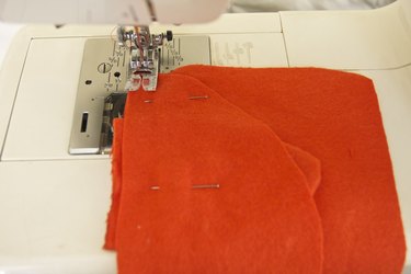 Pin and sew at a 1/4-inch seam allowance.