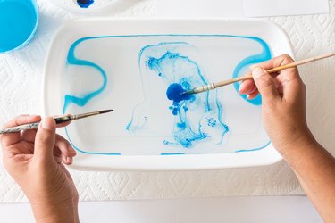 Ink in water