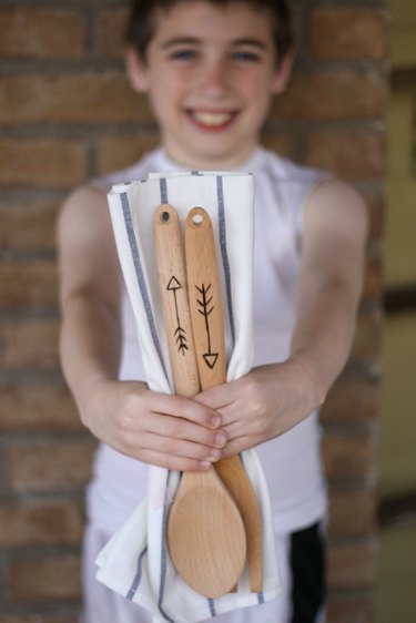 Personalized Wooden Servers for Teachers