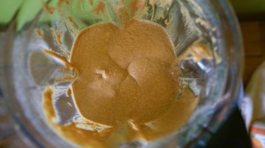 Batter for pumpkin oat flour blender muffins