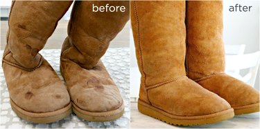 How to clean suede clearance ugg boots at home