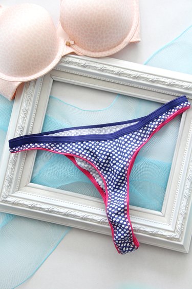 Turn a pair of underwear into a thong