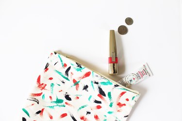 painted pouch