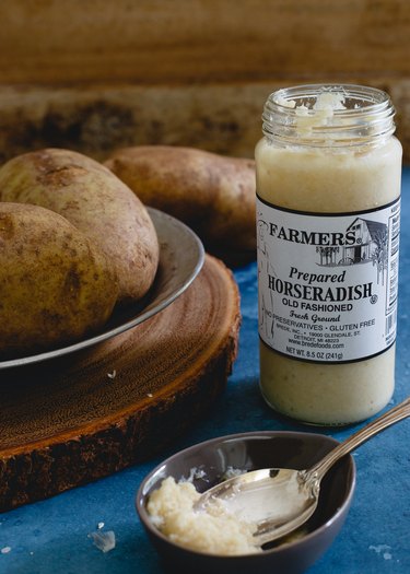 Horseradish mashed potatoes