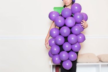 Grape bunch adult costume