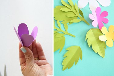 How to Make Paper Flower Garlands