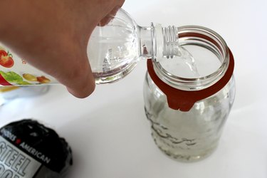 add vinegar to jar | how to make a wood stain using coffee grounds
