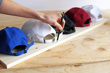 DIY Hat Organizer