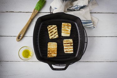How to grill halloumi