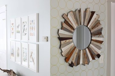 Patterned Statement Wall