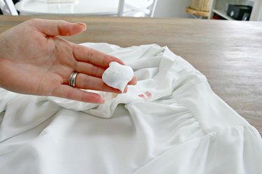 how to remove makeup stains