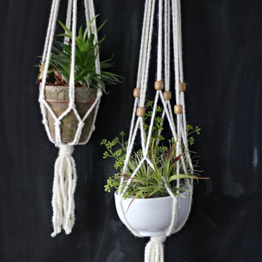 Macrame planter final