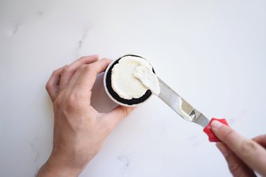 Whipped Cream Frosting is easy to make and delicious.