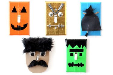 Dress up your light switches in fun, whimsical costumes.