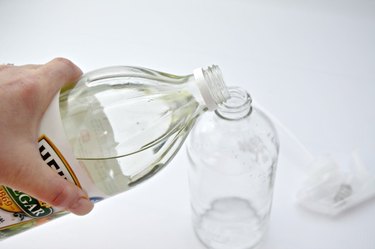 Use vinegar to make homemade bug spray for plants