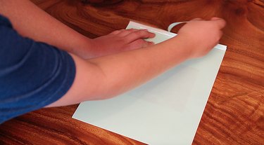 removing strip from paper