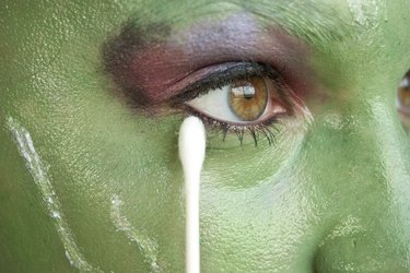 Gamora Guardians Of Galaxy Body Makeup Andrew Velázquez 