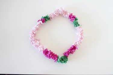 Completed Flower Lei Necklace