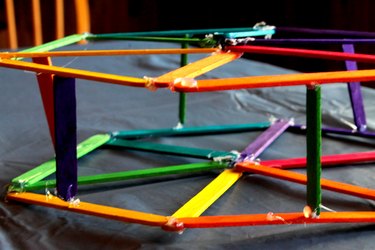 How to Make a Ferris Wheel Out of Popsicle Sticks