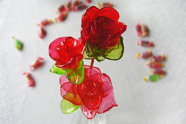 DIY Rose from Chocolate Wrapper 